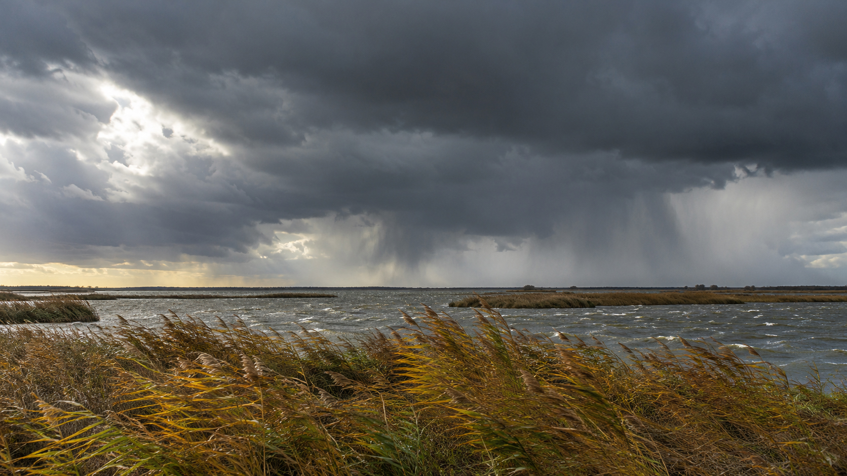 Vandaag en morgen nat en onstuimig: perioden met regen en veel wind